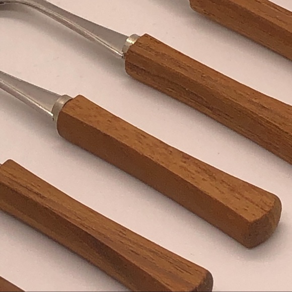 Set of 6 Midcentury coffee spoons. - Picture 4 of 6